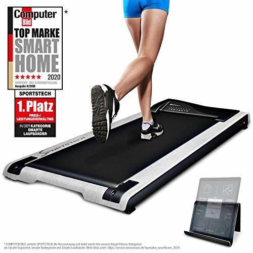 Sportstech Cinta de Correr DESKFIT DFT200 Ideal para Escritorio de Oficina. Trabajo