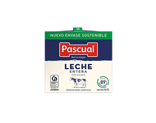 Leche Pascual - Clásica Leche Entera - 1 L