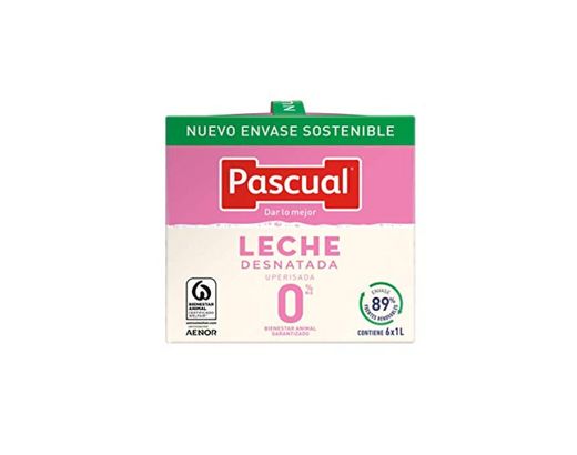 Leche Pascual - Clásica Leche Desnatada - 1 L