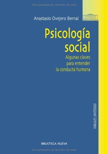 Book Psicología social: Algunas claves para entender la conducta humana