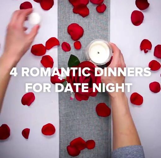 4 Romantic dinners😍