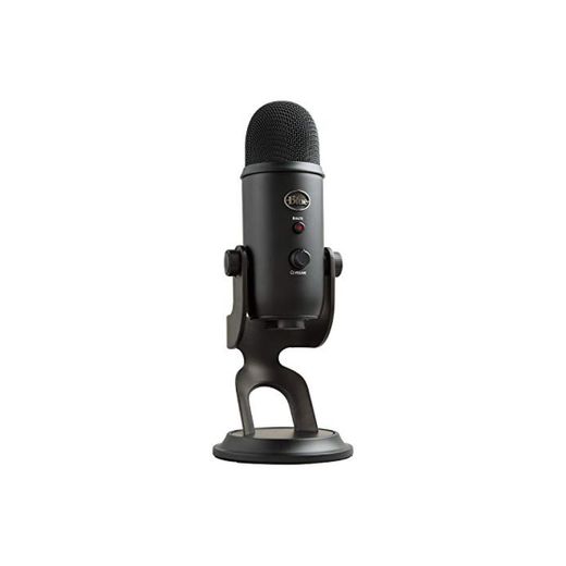 Blue Microphones Yeti - Micrófono USB para grabación y streaming en PC