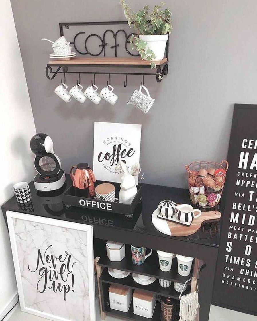 Moda Inspiração para  cantinho do café ☕ 