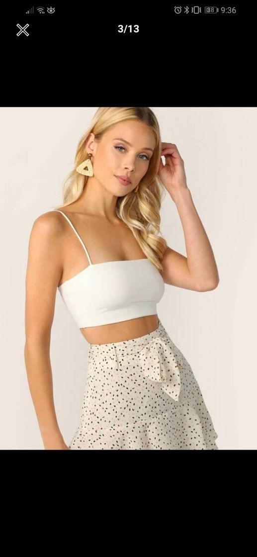 Moda Basic Crop Top