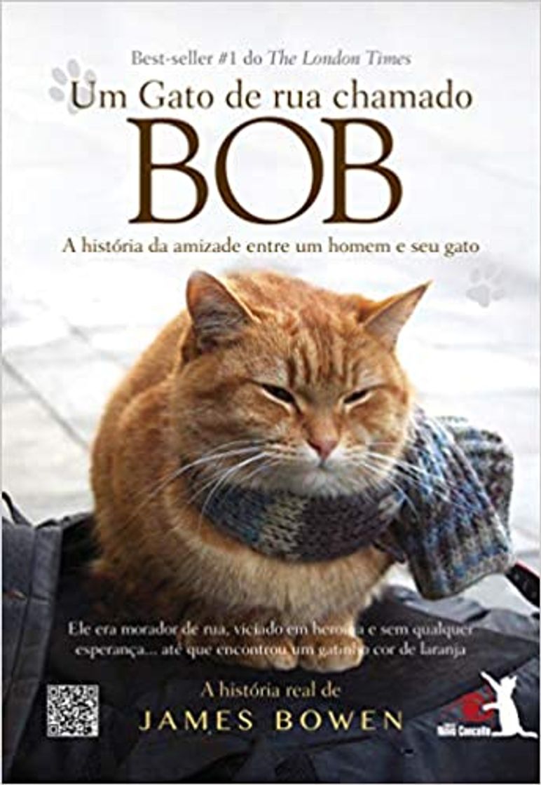 Libro Livro "UM GATO DE RUA CHAMADO BOB"