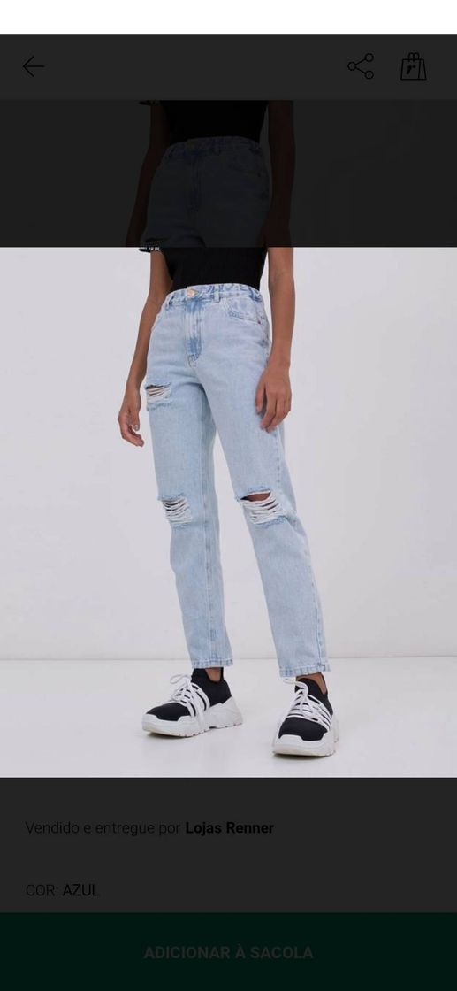 Fashion mom jeans