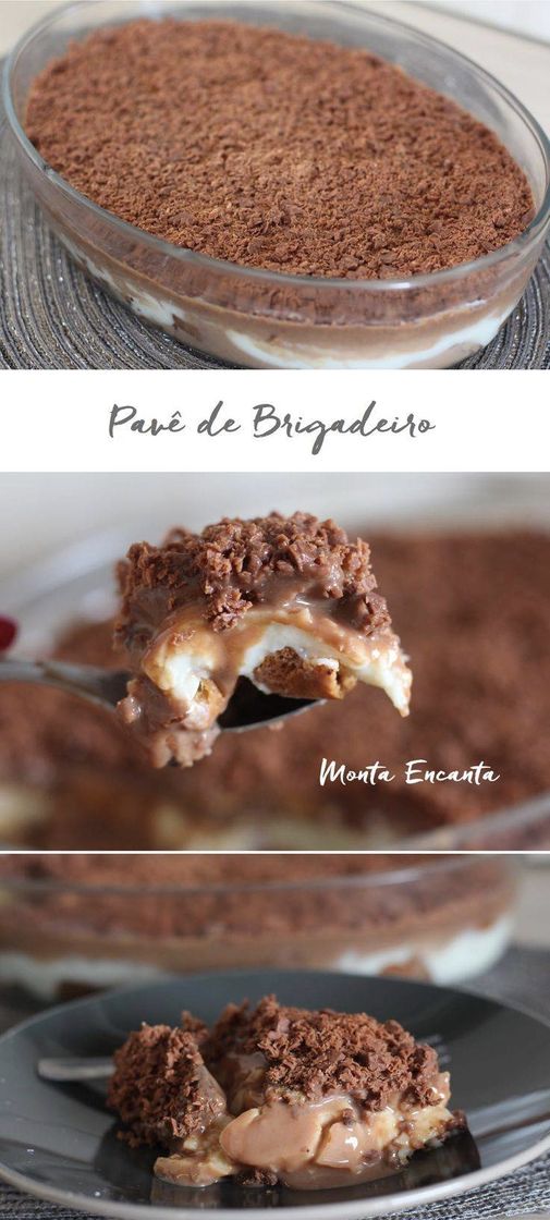 Fashion Pave de brigadeiro 