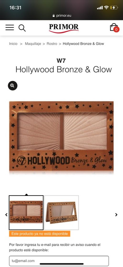 Social Bronceador con iluminador de W7