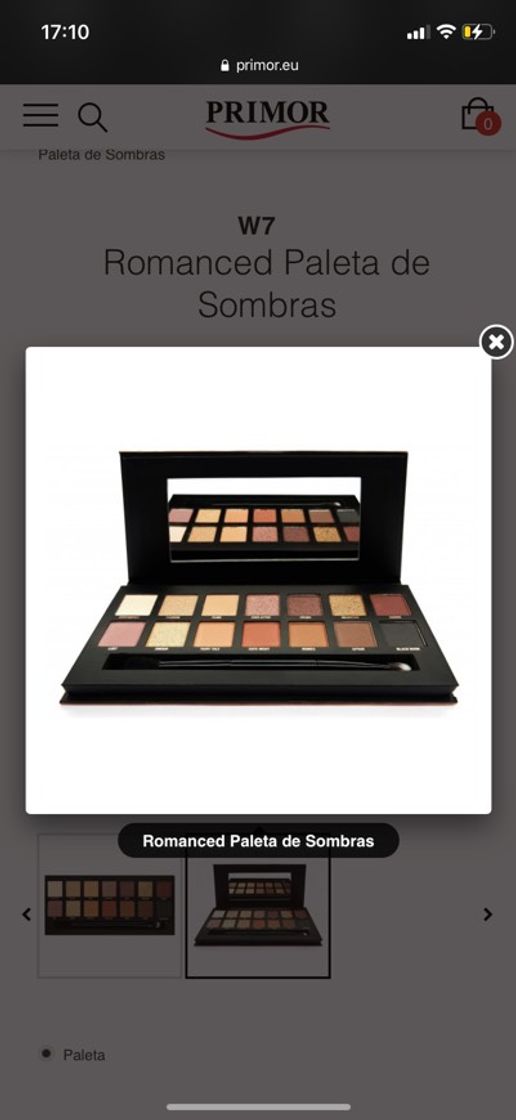 Social Paleta de sombras 