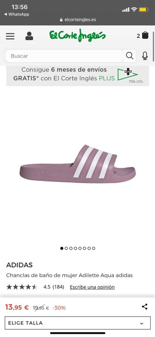 Fashion Chanclas Adidas 