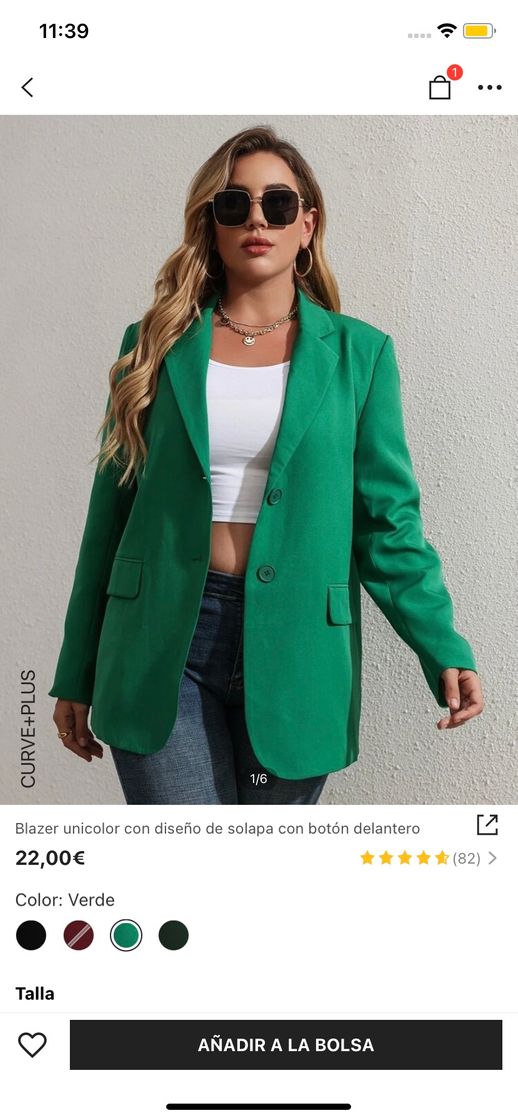 Fashion Blazer verde