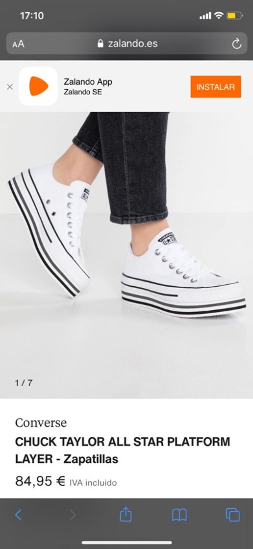 Moda Converse CHUCK TAYLOR ALL STAR PLATFORM LAYER 