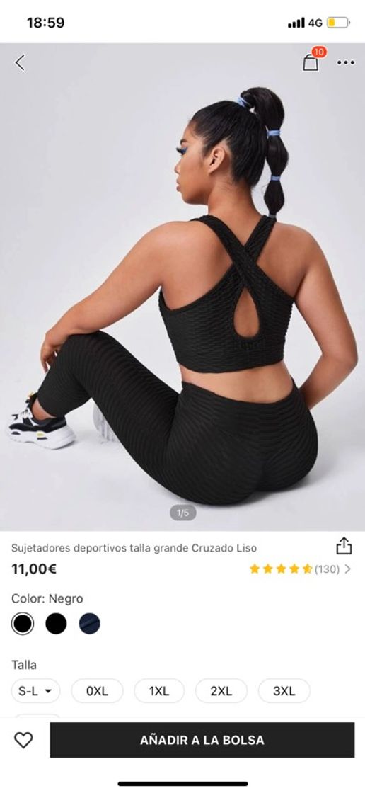 Fashion Sujetador deportivo Shein 