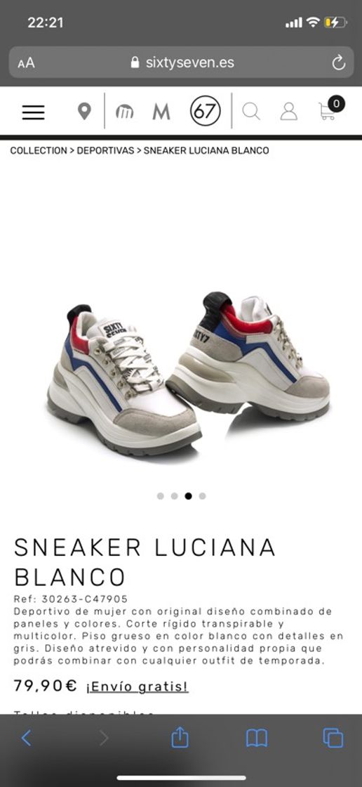 Fashion Sneaker LUCIANA blanco 