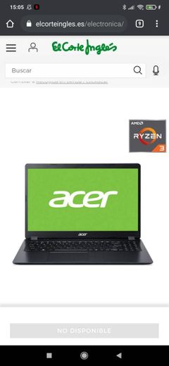 Portatil Acer Aspire 3