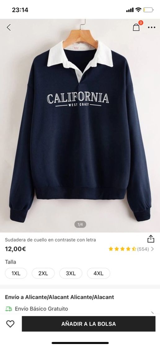 Moda Sudadera California 