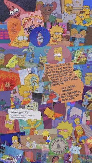 Wall paper Simpsons 