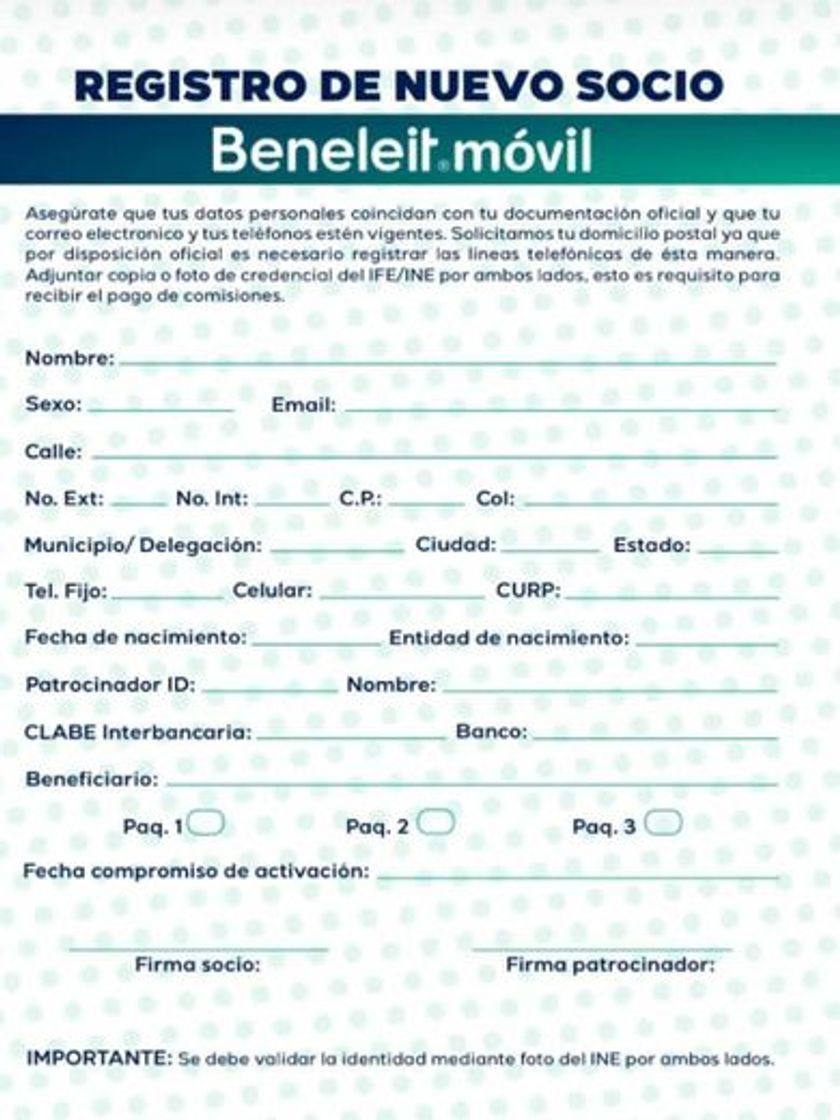 Social Beneleit movil