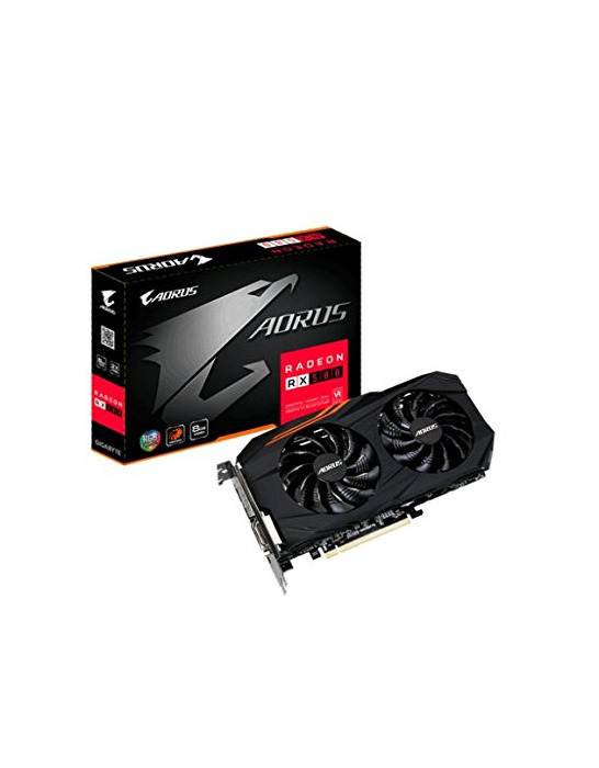 Electronic Gigabyte Aorus RX580 - Tarjeta gráfica RX580 8GB GDDR5