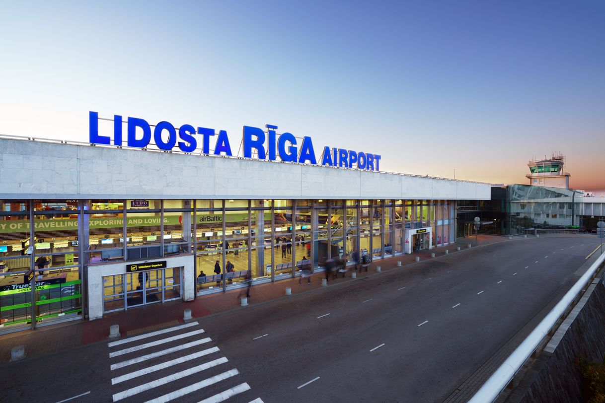 Lugar Aeropuerto Internacional de Riga (RIX)