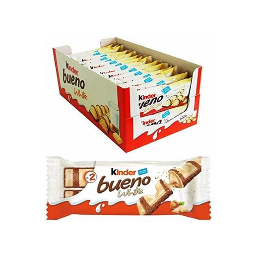 KINDER BUENO BLANCO 2 BARRITAS 43 GR