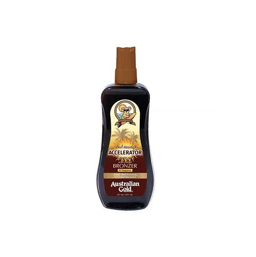 AUSTRALIAN GOLD ACCELERATOR WITH BRONZER SPRAY GEL 237 ML