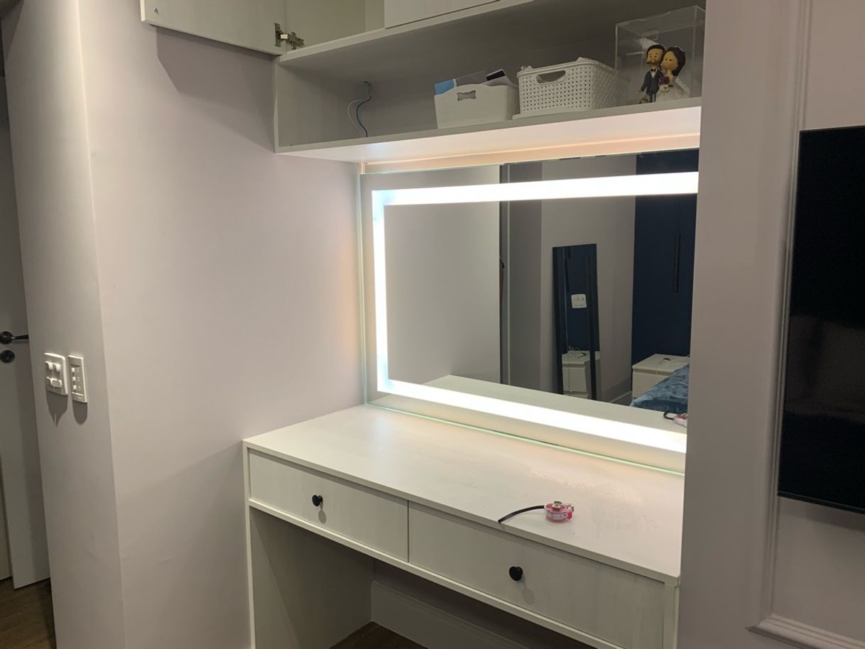 Social Espelho com luz de Led 