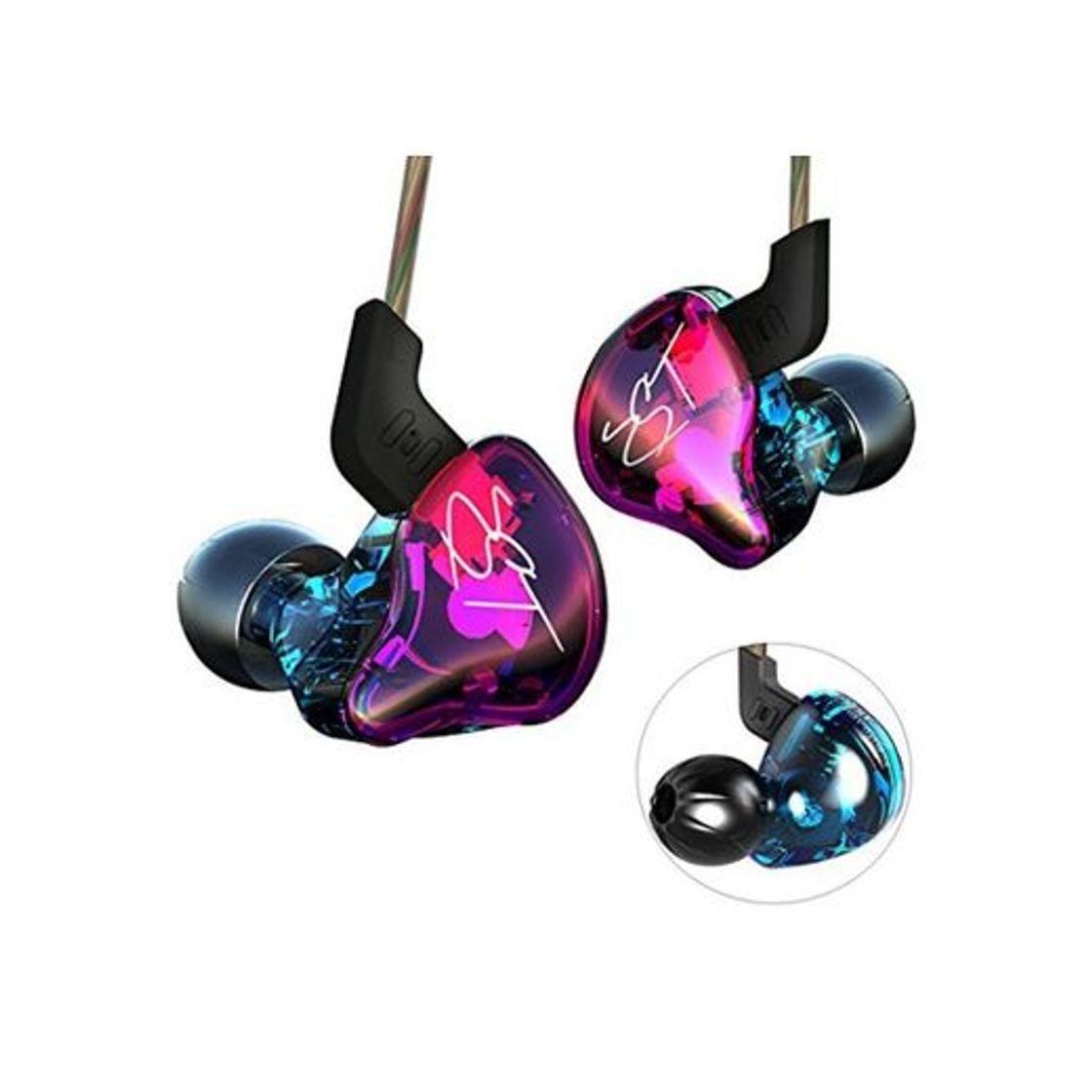 Social Yinyoo KZ ZST auriculares, estructura balanceada