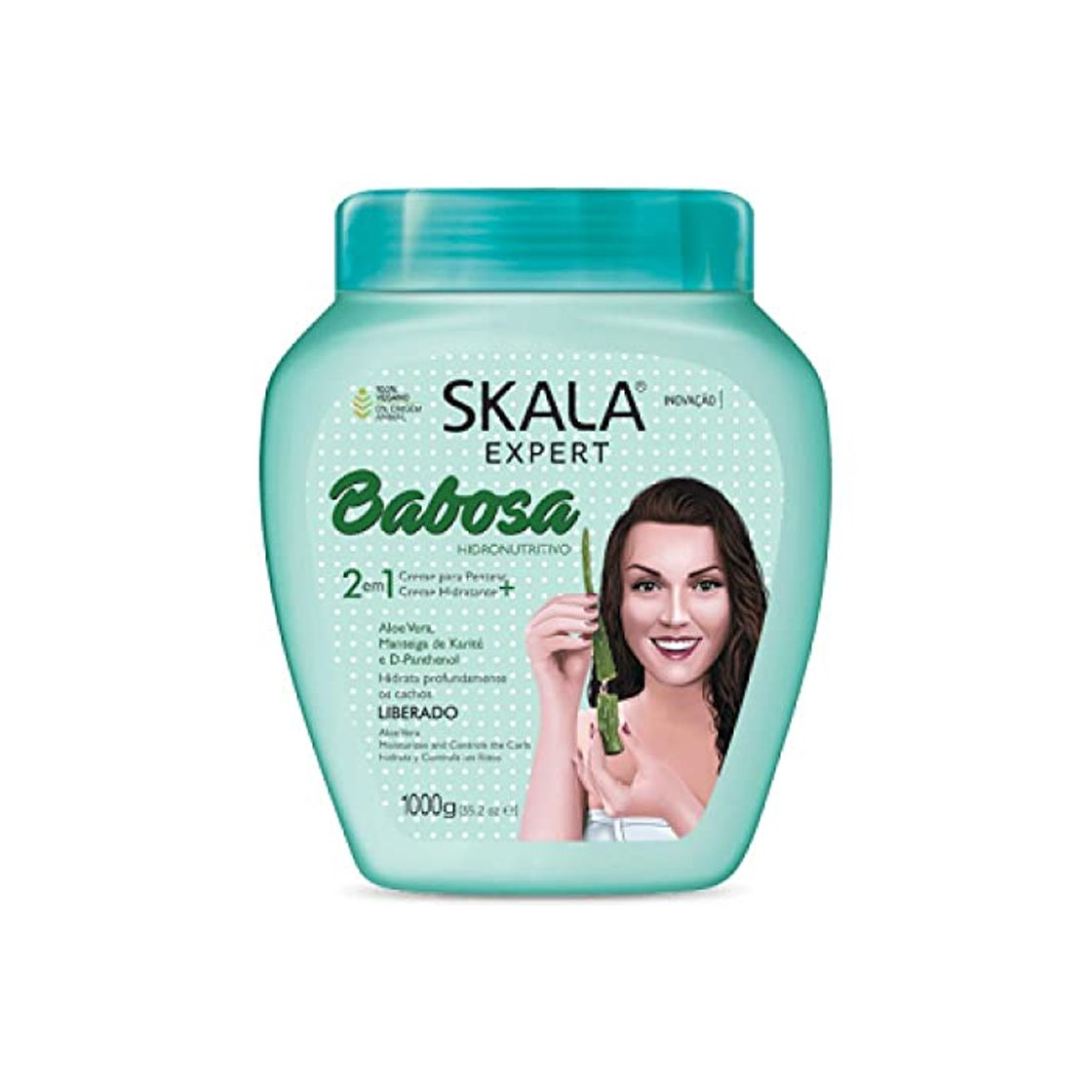 Social SKALA Crema ACONDICIONADORA BABOSA HIDRONUTRITIVO 1000ML