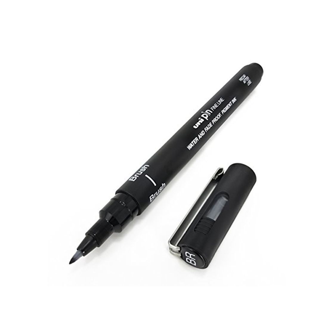 Product Uni Pin Stylo de dessin avec pointe feutre fine Noir