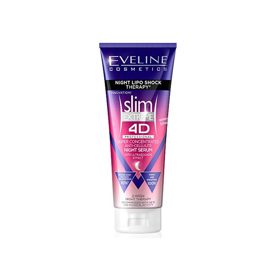 Producto Eveline Cosmetics Slim Extreme 4D Anti-Cellulite Night Serum Superskoncentrowane nocne serum antycellulitowe