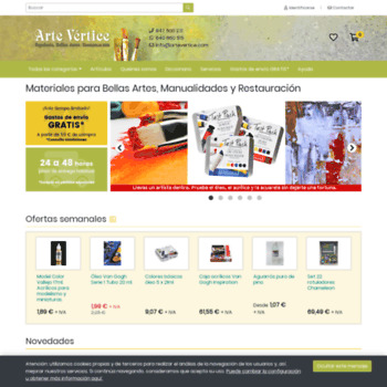 Social Arte Vértice. Comprar online materiales para Bellas Artes ...