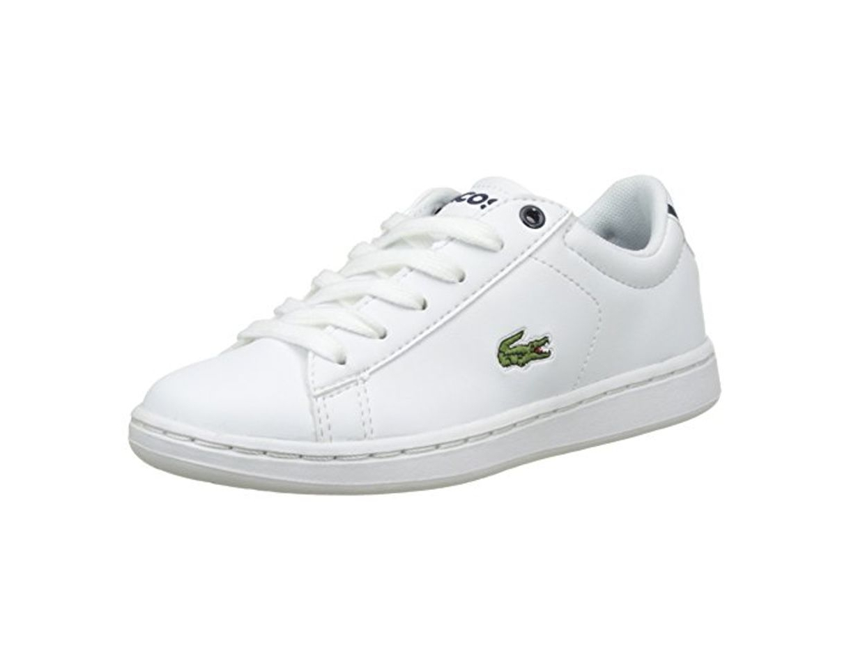 Social Lacoste Carnaby EVO BL 1 SPC, Zapatillas Unisex Niños, Blanco