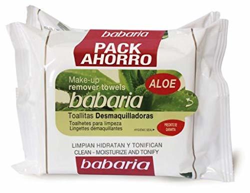 Product Babaria Babaria Toallitas Desmaq.Aloe Vera 2X20 Ud Pack 40 ml