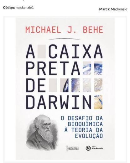 A caixa preta de Darwin - FELICC