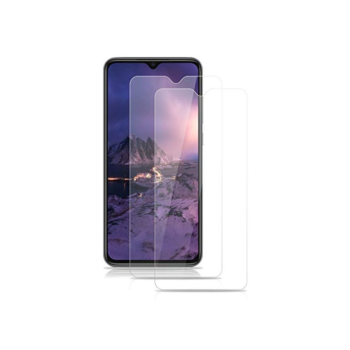 Social ROVLAK Protector Pantalla para Xiaomi Redmi Note 8 Pro Cristal Templado Protector
