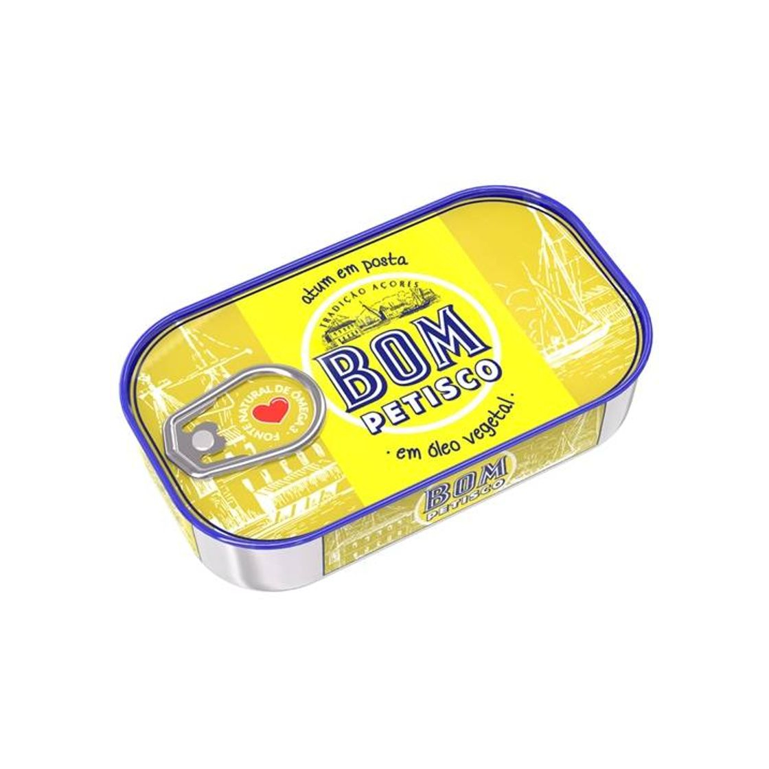 Atum Posta em Óleo Bom Petisco 