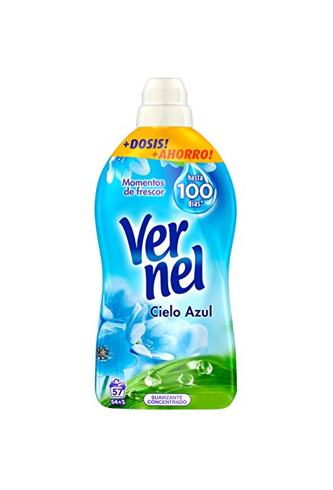 Social VERNEL Suavizante Concentrado Azul Botella 57 lavados