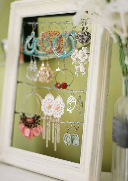 Social Ideias criativas para guardar bijuterias