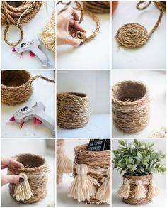 Social Diy rope basket