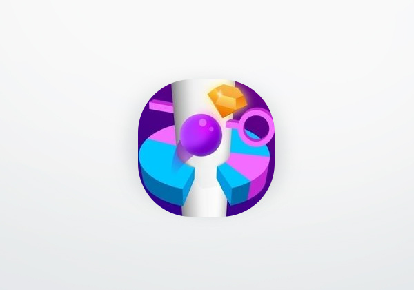Hop Ball-Bounce On Stack Tower