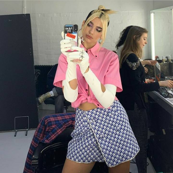 Fashion Dua Lipa - Break My Heart para o The Tonight Show