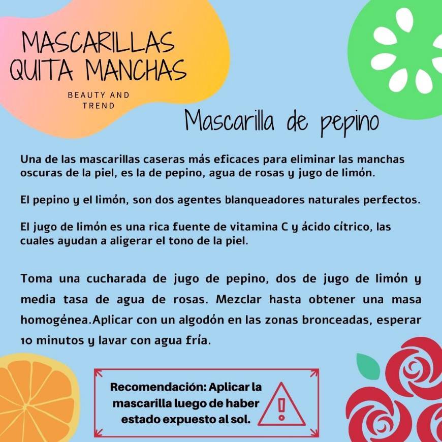 Moda Mascarillas Quita manchas 3