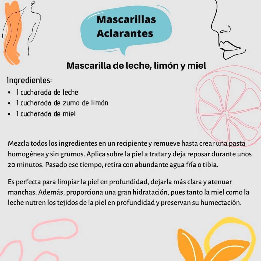 Moda Mascarillas aclarantes 1