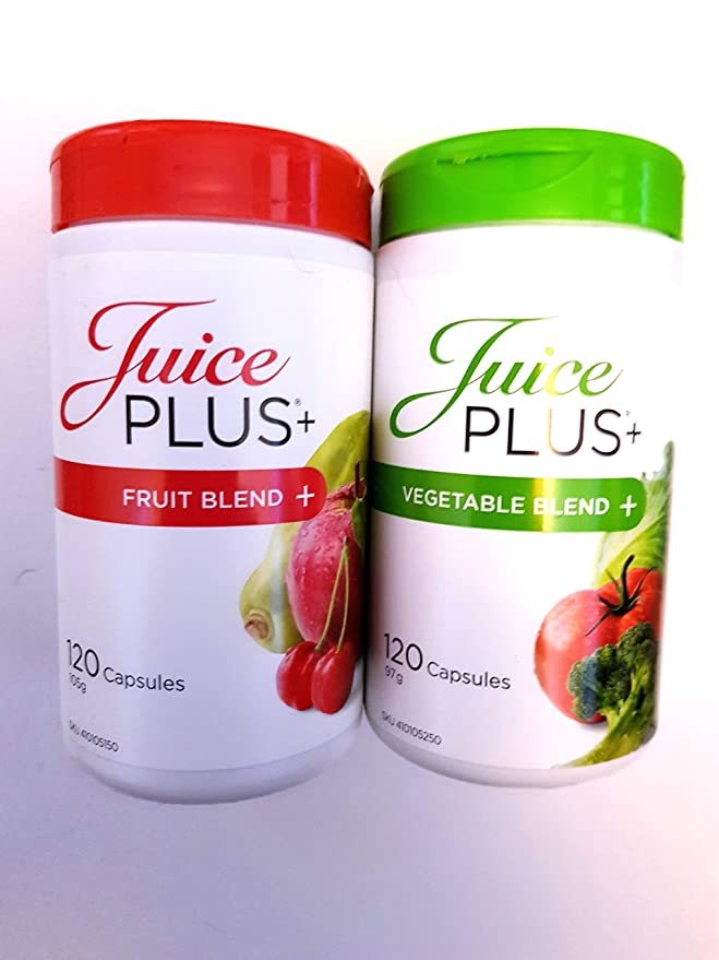 Lugar Juice Plus Premium Capsule 120 Fruit Blend 120 Vegetable Blend by ANS