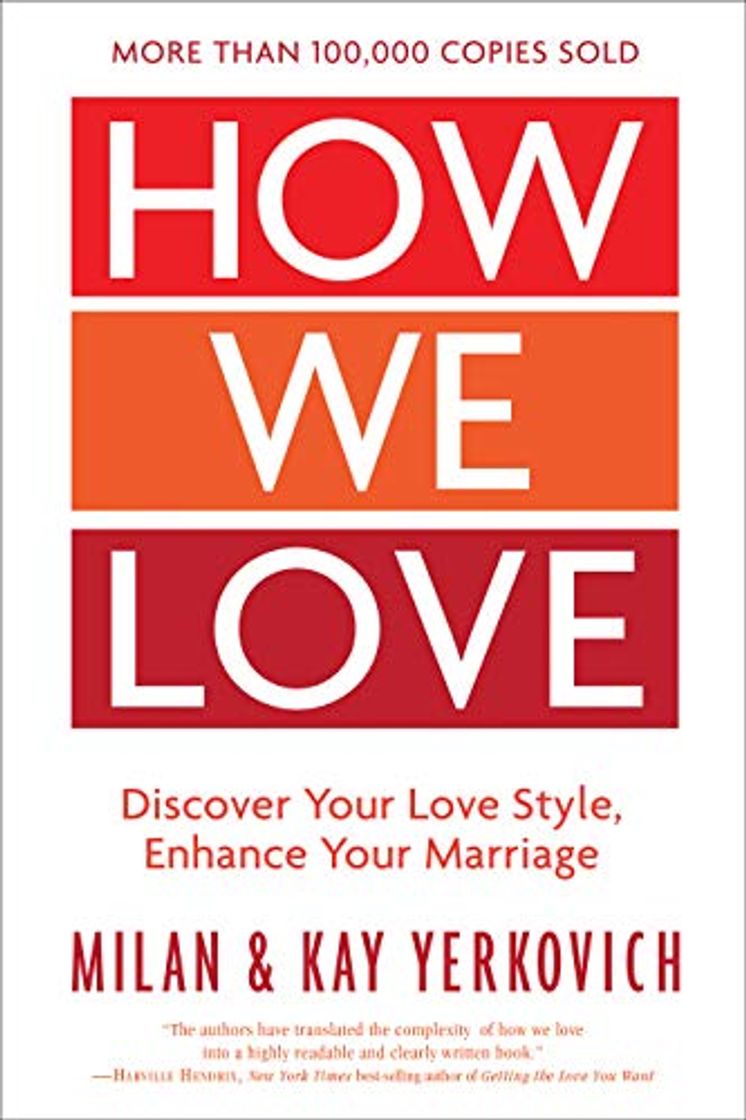 Libro How We Love: Discover your Love Style, Enhance your Marriage