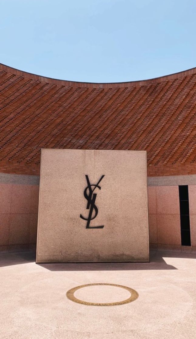 Place musée YVES SAINT LAURENT marrakech