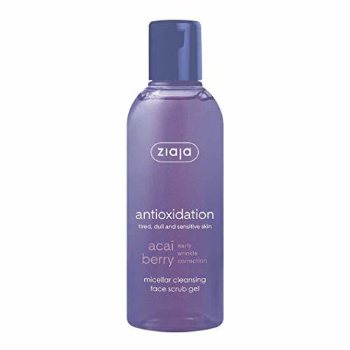 Social Ziaja Acai Berry limpieza refrescante Micellar cara gel con pelar 200 ml