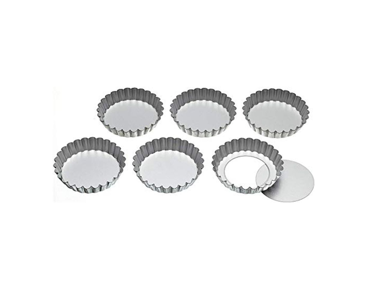 Products Kitchen Craft Juego de 6 Latas de Tarta de Base Suelta de