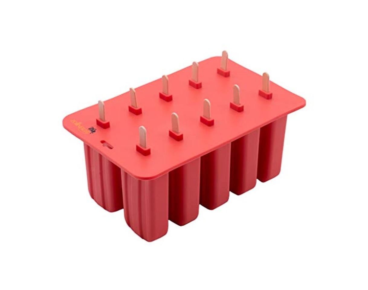 Product ZOLLNER24 Molde de Silicona para 10 Helados o Polos